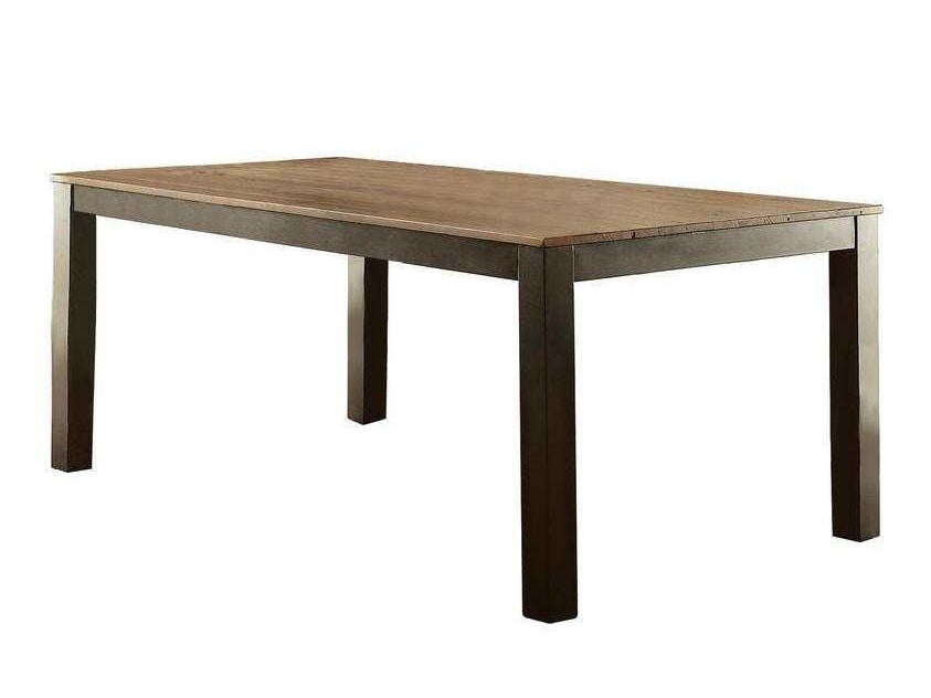 Marshall Rustic Oak Dining Table - Ornate Home