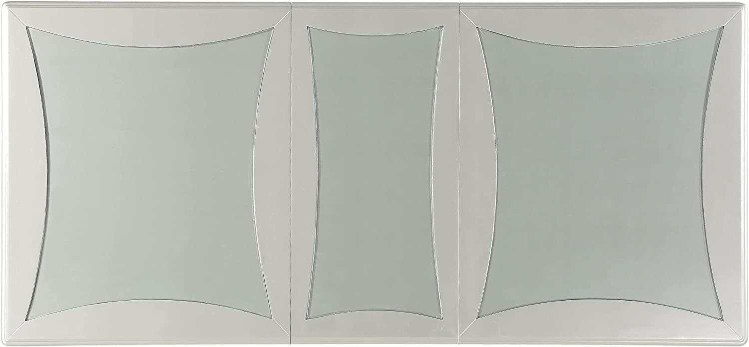 Maverick Platinum Dining Table w/ 20" Leaf - Ornate Home