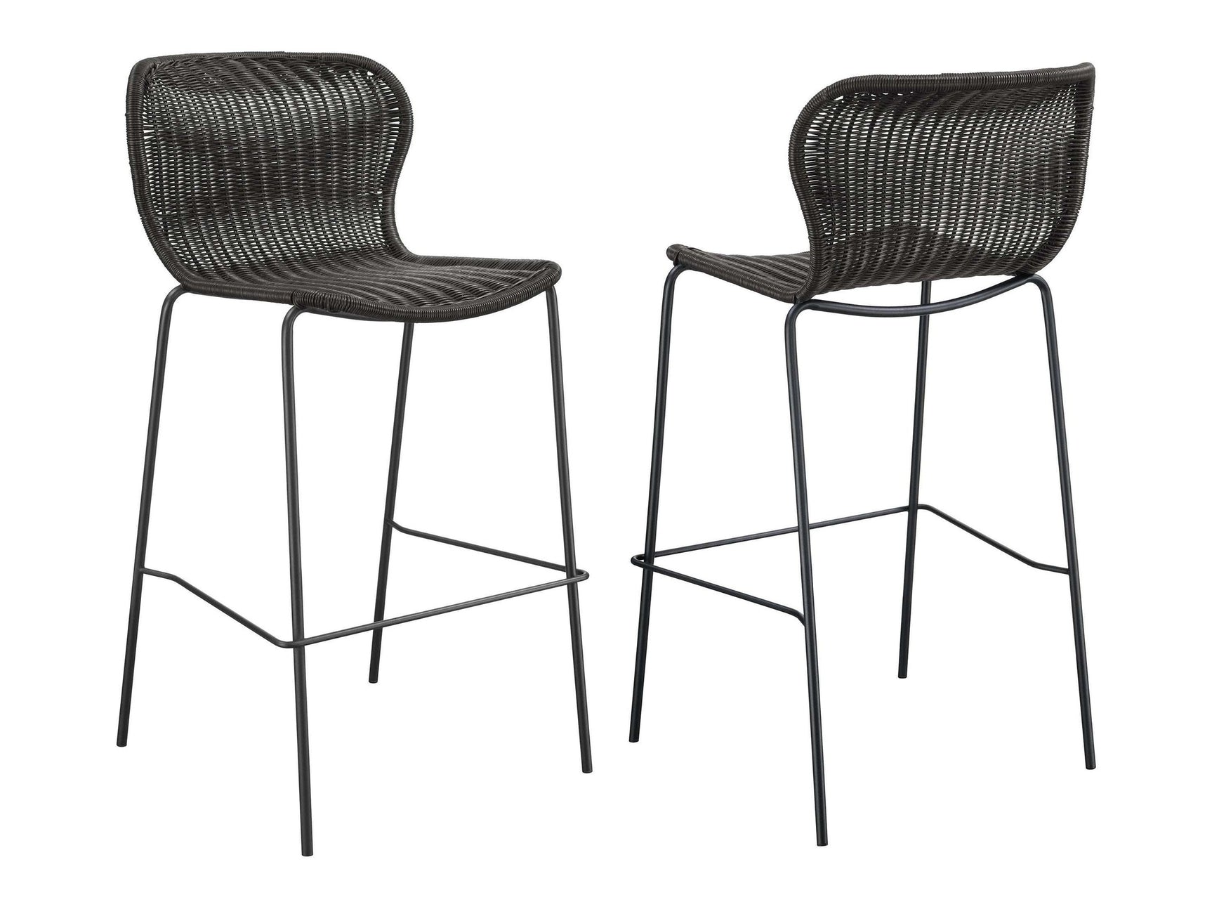 Mckinley Brown / Sandy Black Bar Stool - Ornate Home