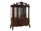 Medieve Cherry Hutch & Buffet - Ornate Home