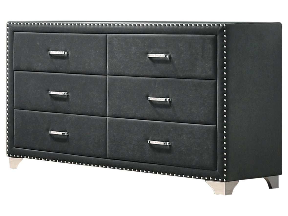 Melody Grey Dresser - Ornate Home