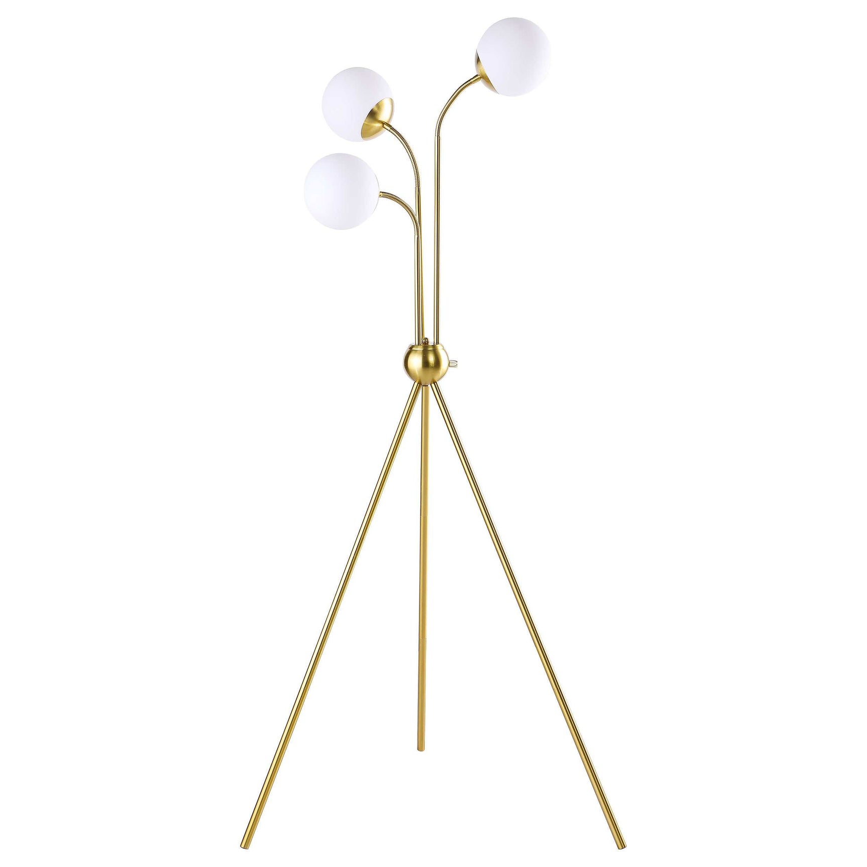 Miley Gold Floor Lamp - Ornate Home