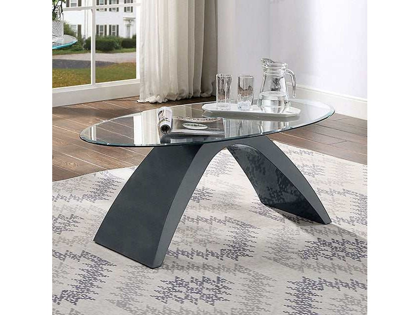 Nahara Gray Coffee Table - Ornate Home