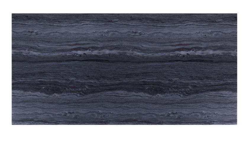 Nasir Gray Faux Marble & Mirrored Silver 7pc Dining Room Set - Ornate Home