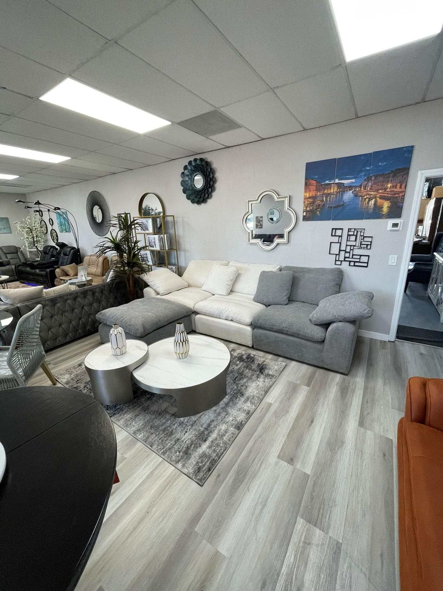 Naveen Ivory Modular Sectional Sofa PreSets - Ornate Home