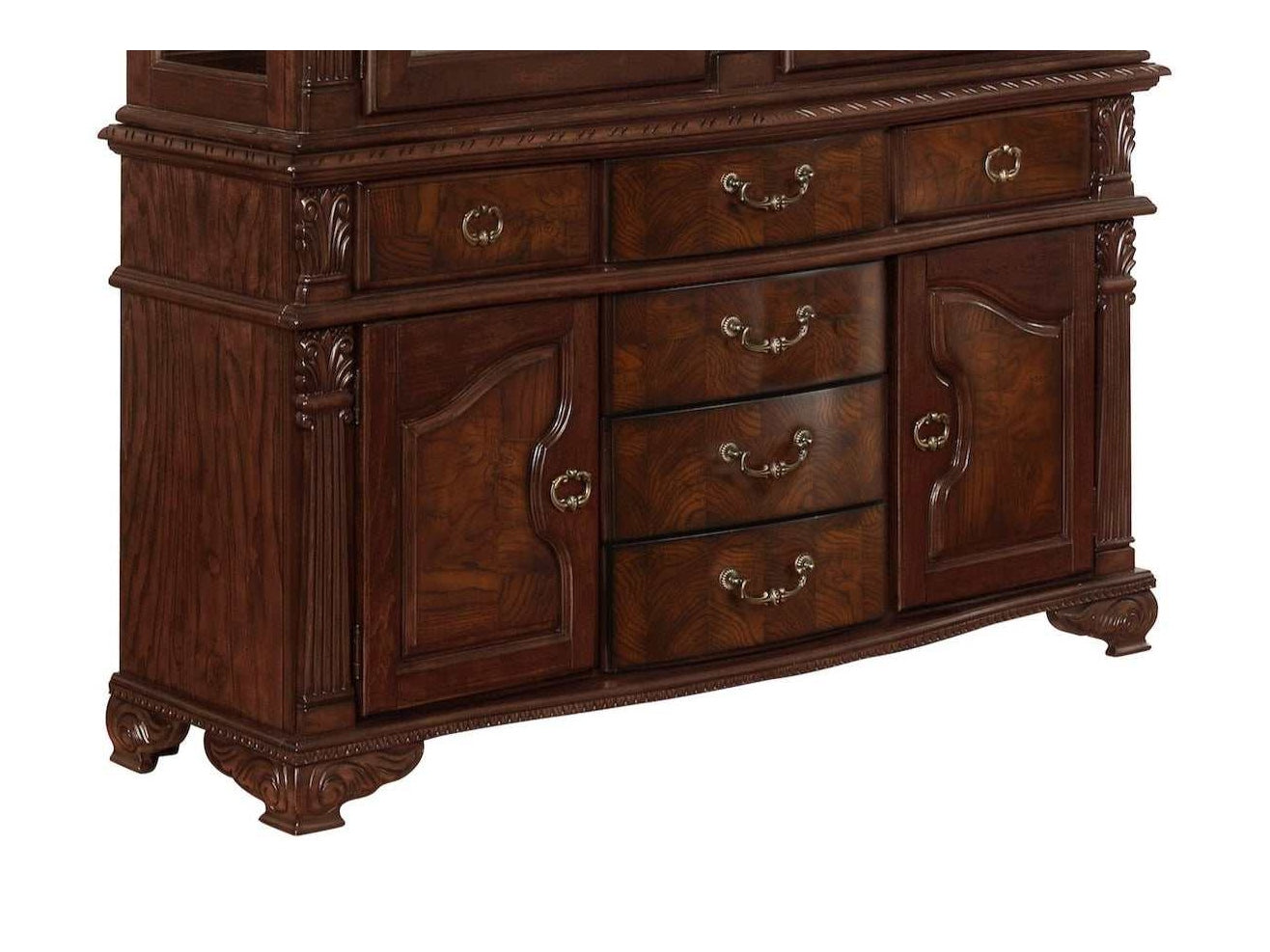 Neo Renaissance Brown Buffet - Ornate Home