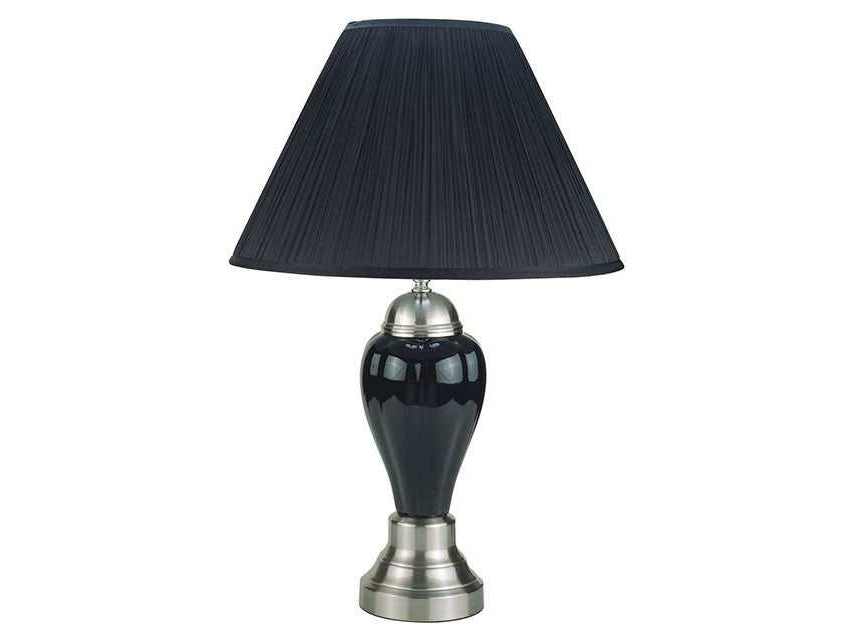 Niki Black Table Lamp (Set of 6) - Ornate Home