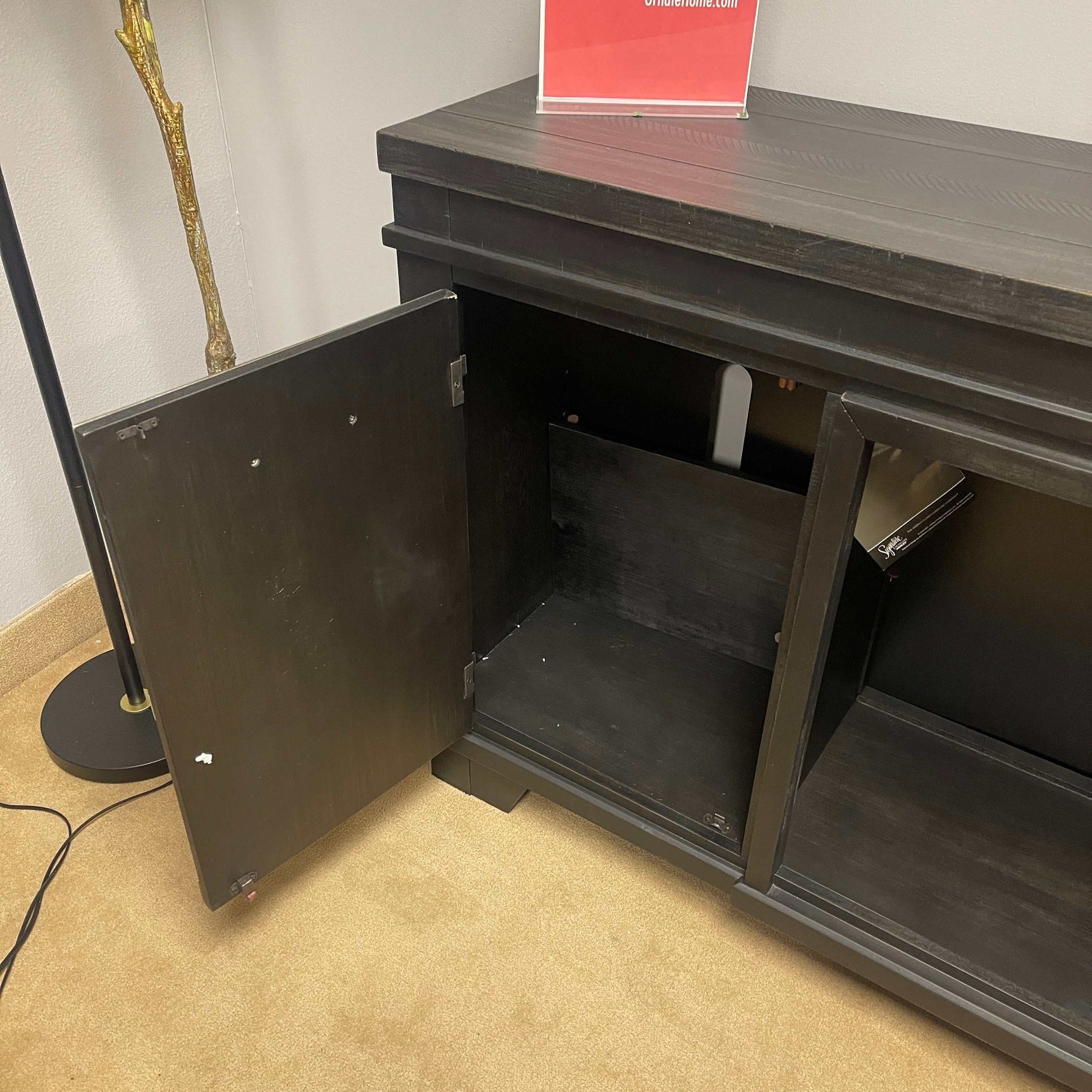 Noorbrook 72" TV Stand w/Fireplace Option - Ornate Home