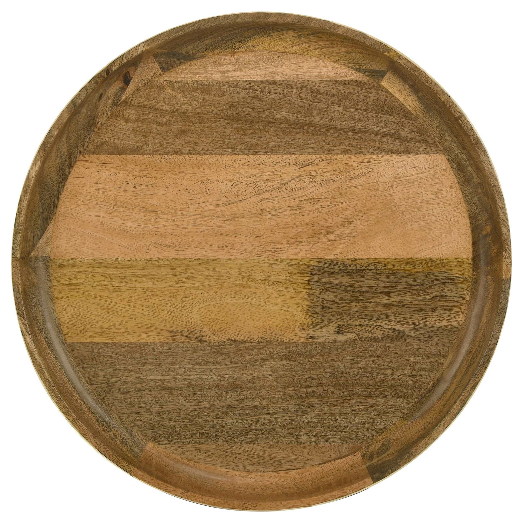 Ollie Natural / Black 2 Pc Nesting Table - Ornate Home