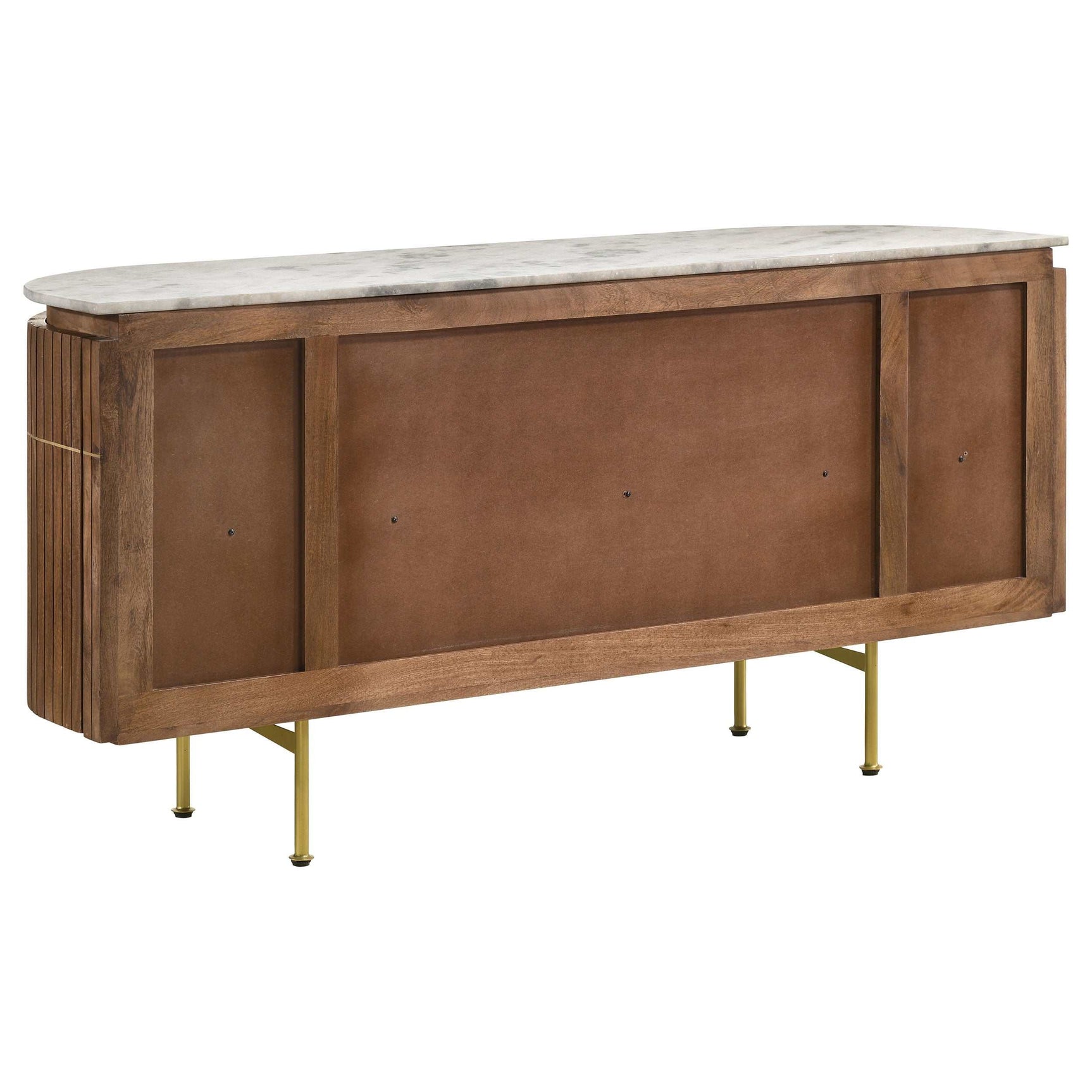 Ortega White / Natural Sideboard - Ornate Home
