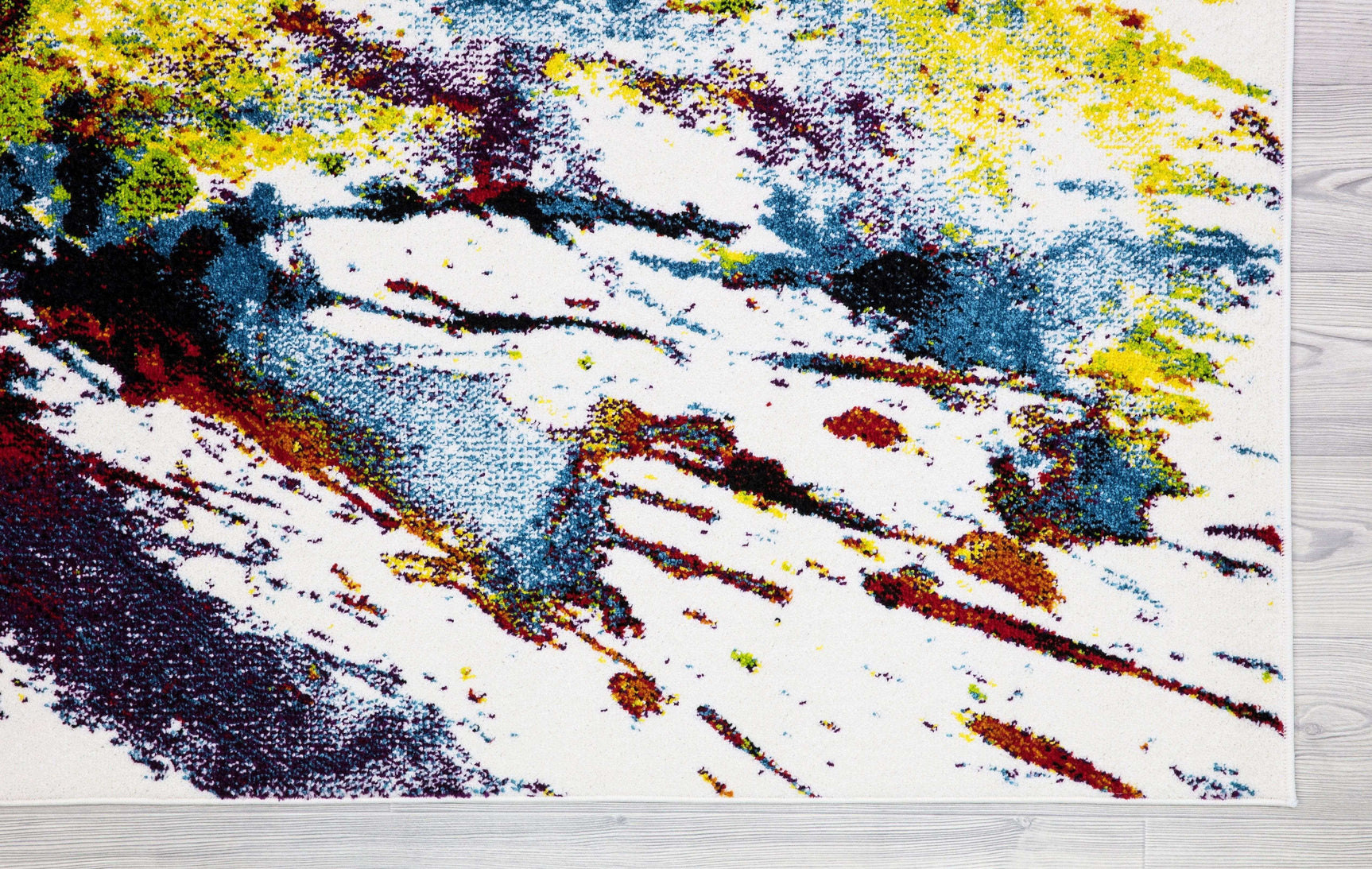 Paint Splash Rug w/ 3 Size Options - Ornate Home