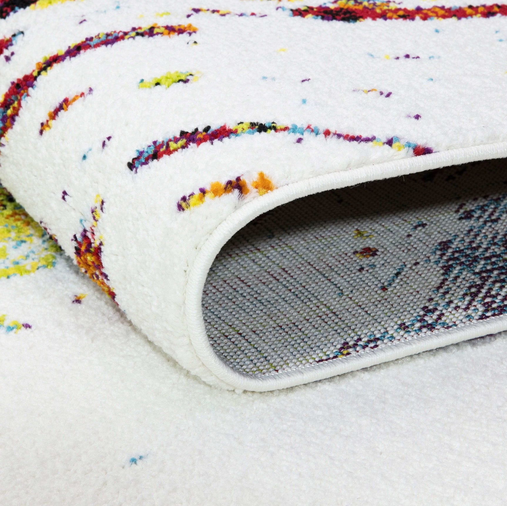 Paint Splash Rug w/ 3 Size Options - Ornate Home