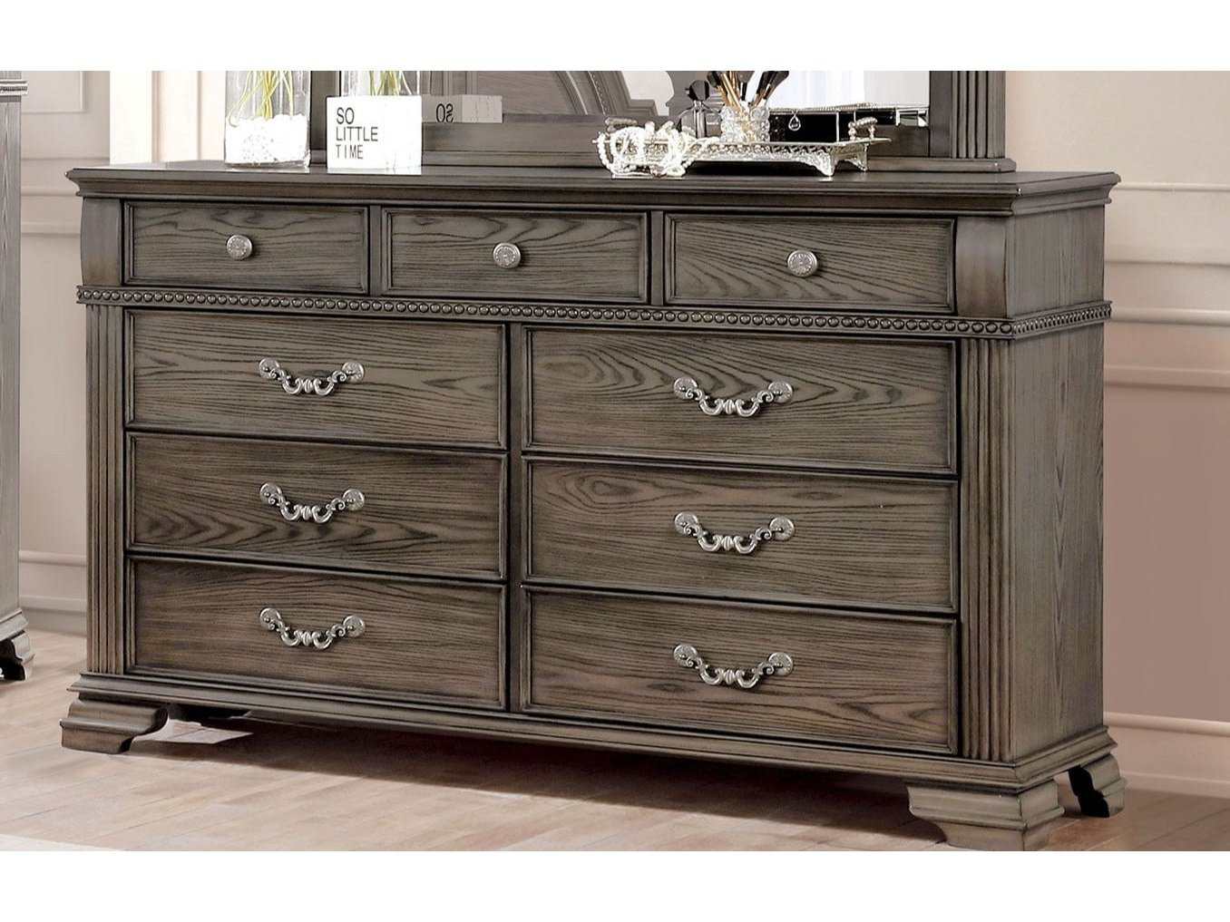 Pamphilos Gray Dresser - Ornate Home