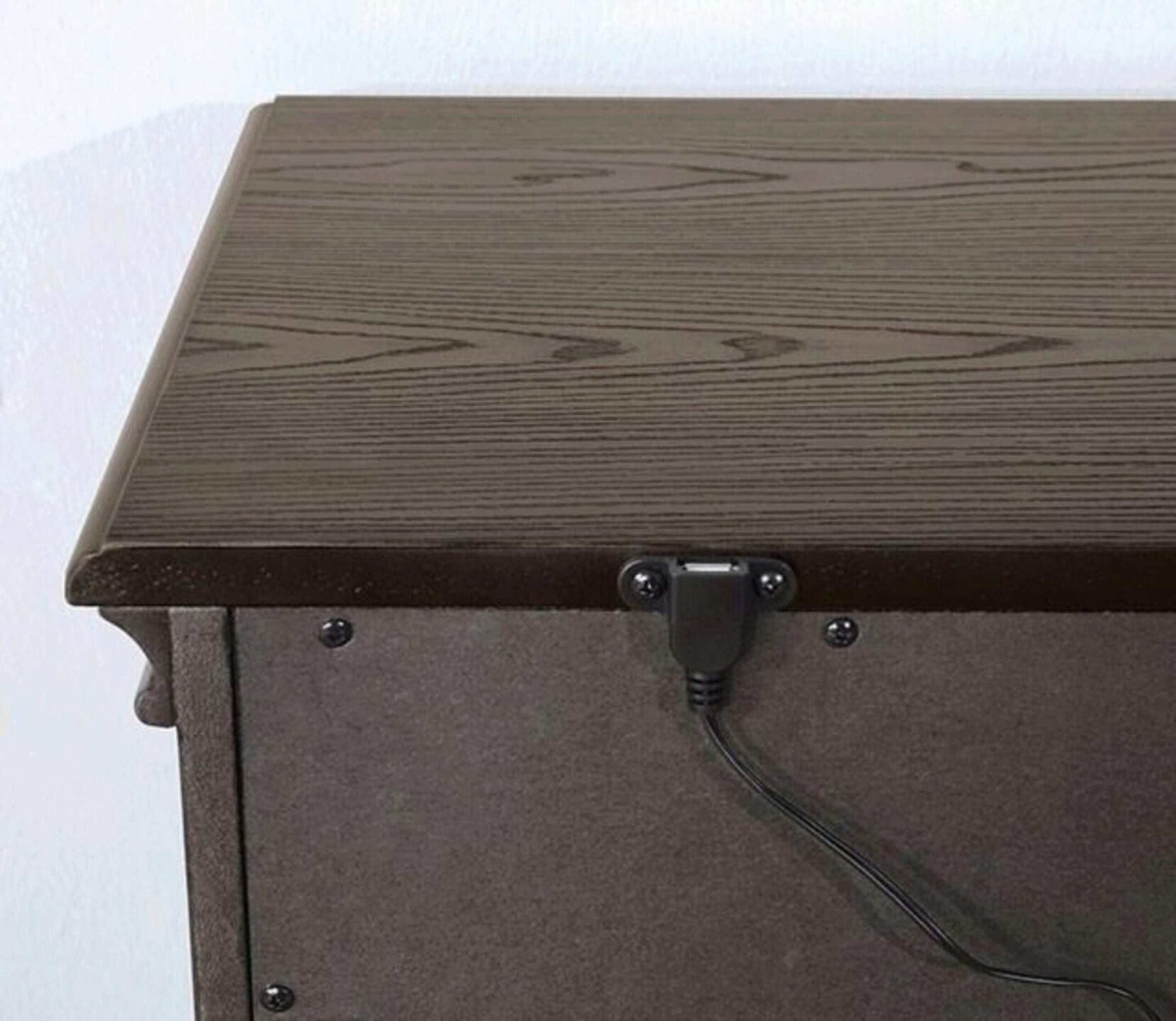 Pamphilos Gray Nightstand - Ornate Home