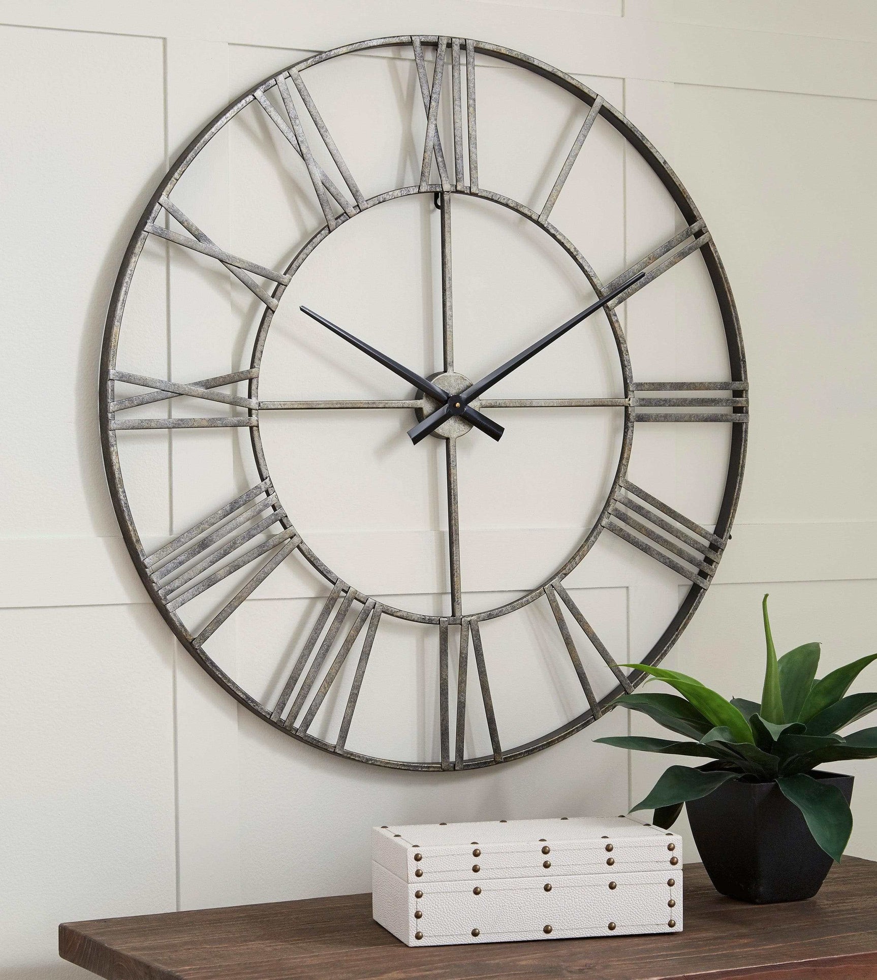 Paquita Wall Clock - Ornate Home