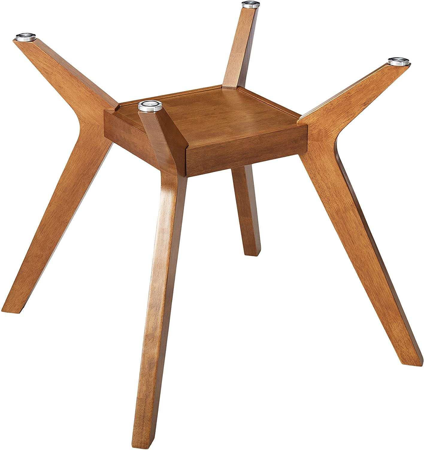 Paxton Nutmeg Glass Dining Table - Ornate Home