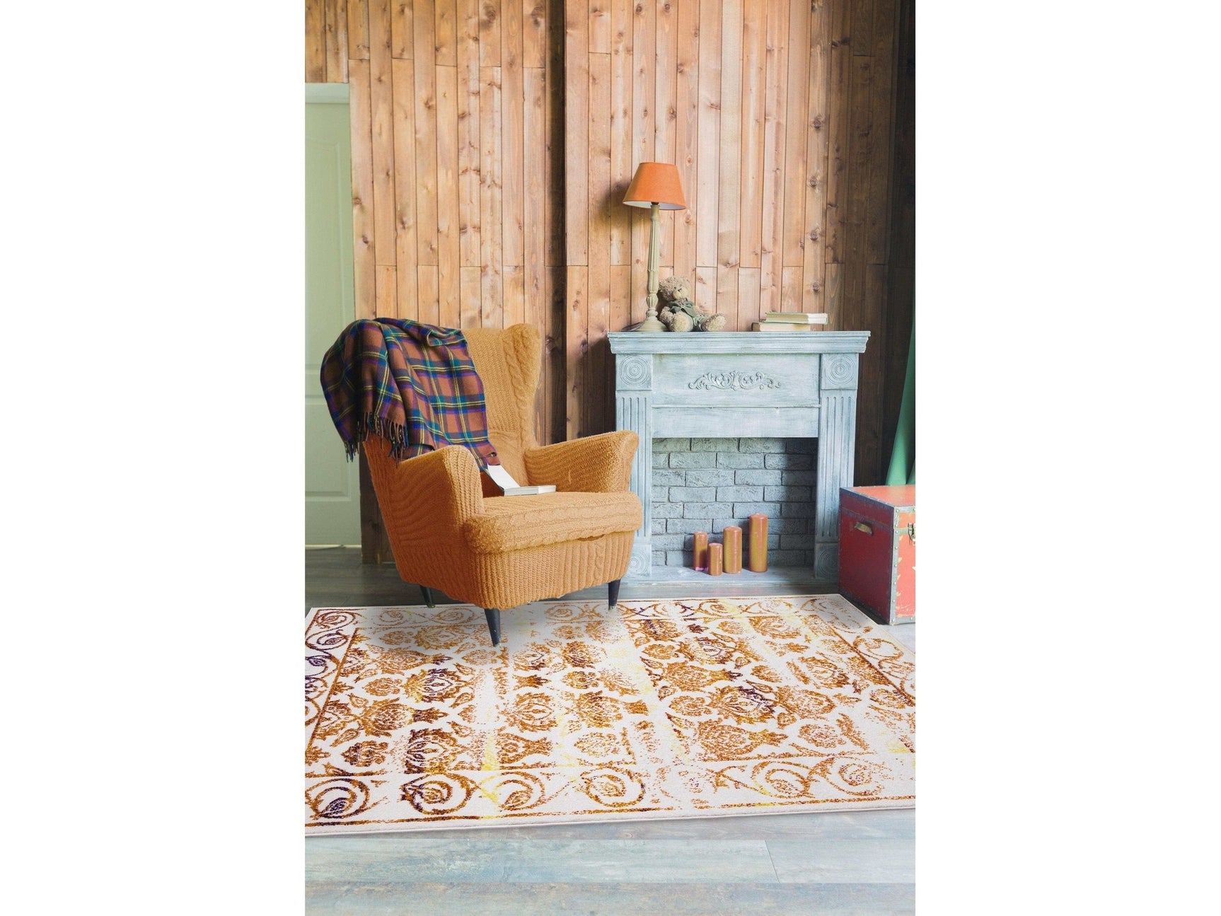 Pink Vintage Rug w/ 3 Size Options - Ornate Home