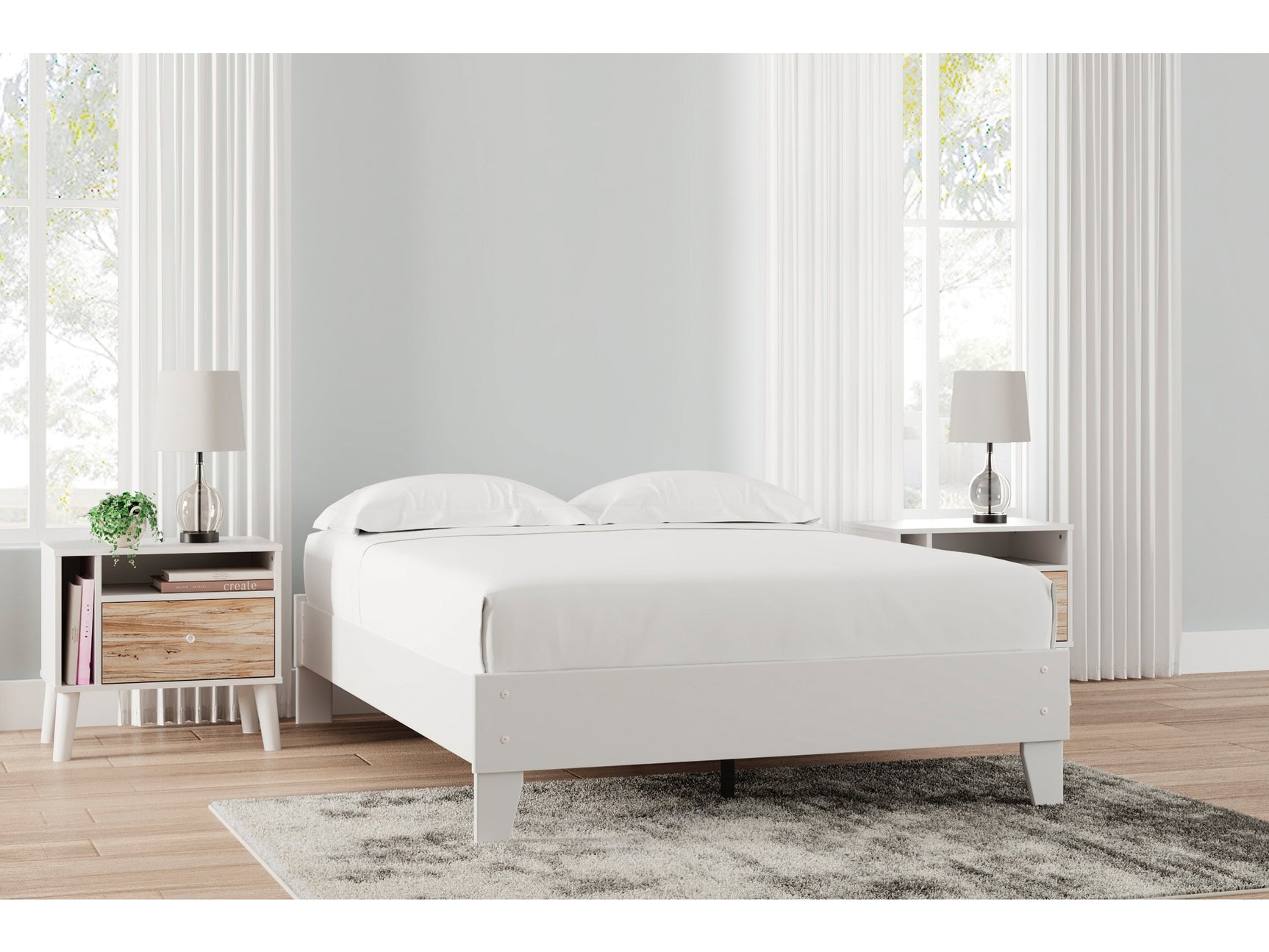 Piperton Full Platform Bed - Ornate Home