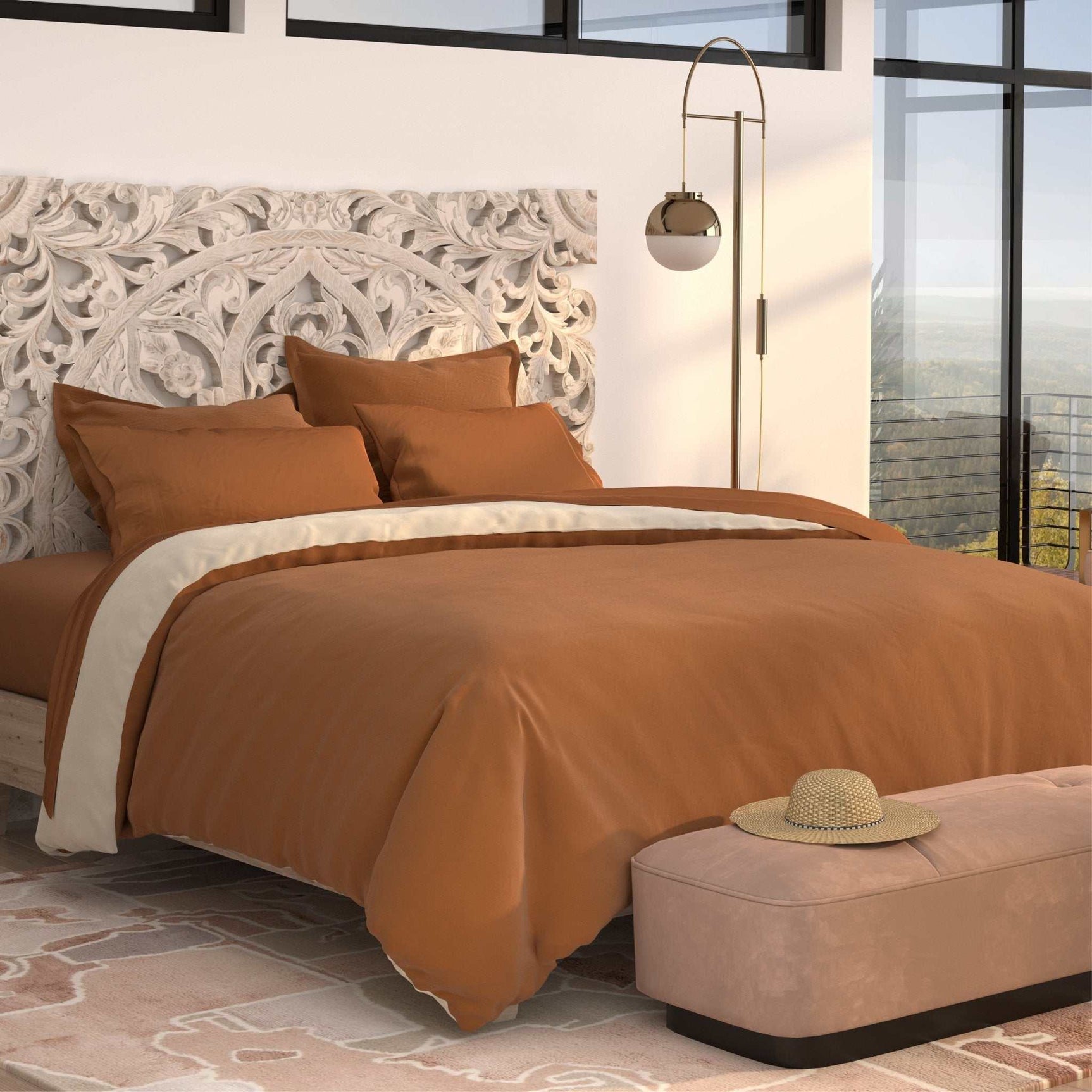 Purecare TENCEL™ Modal/Cotton- Bamboo/Cotton Duvet Cover - Ornate Home