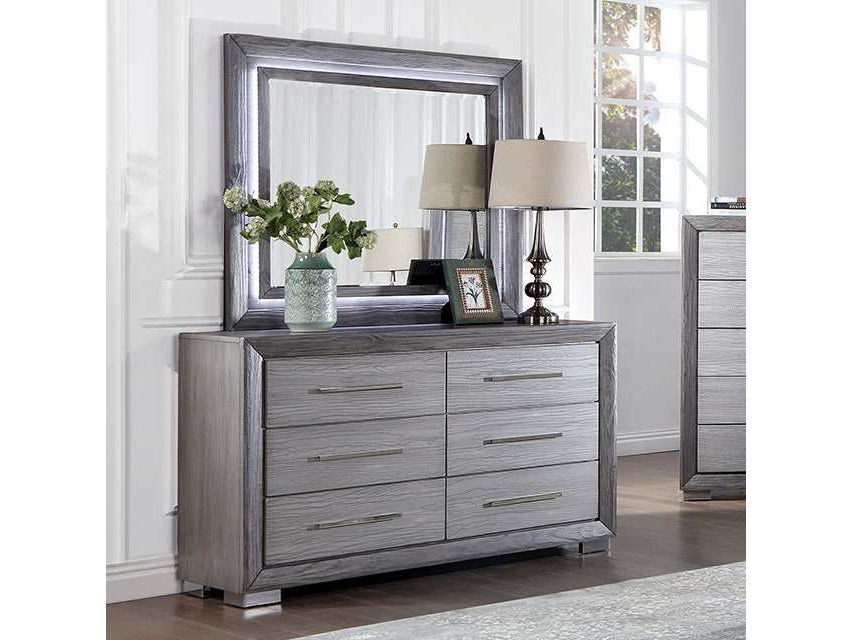 Raiden Gray Dresser - Ornate Home