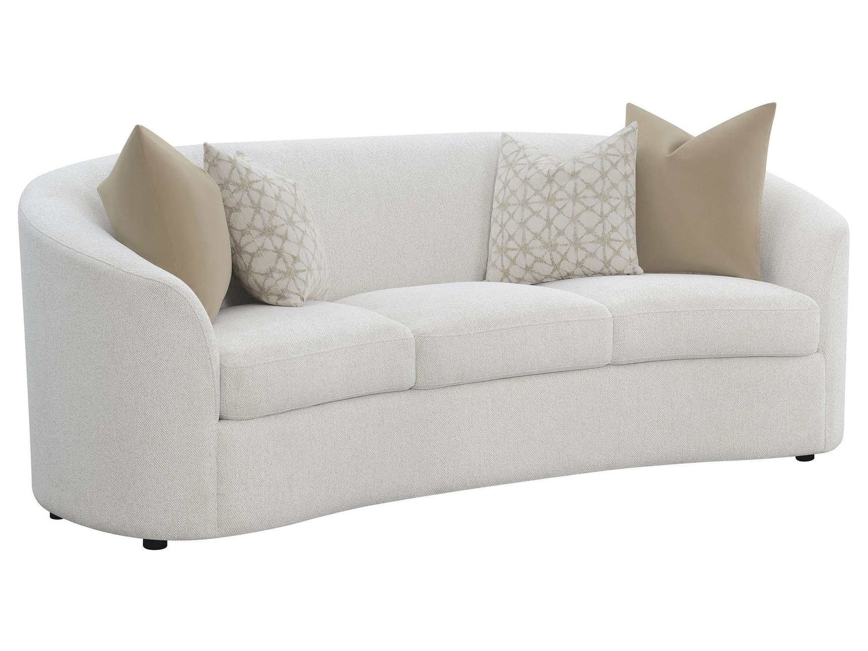 Rainn Latte Sofa - Ornate Home