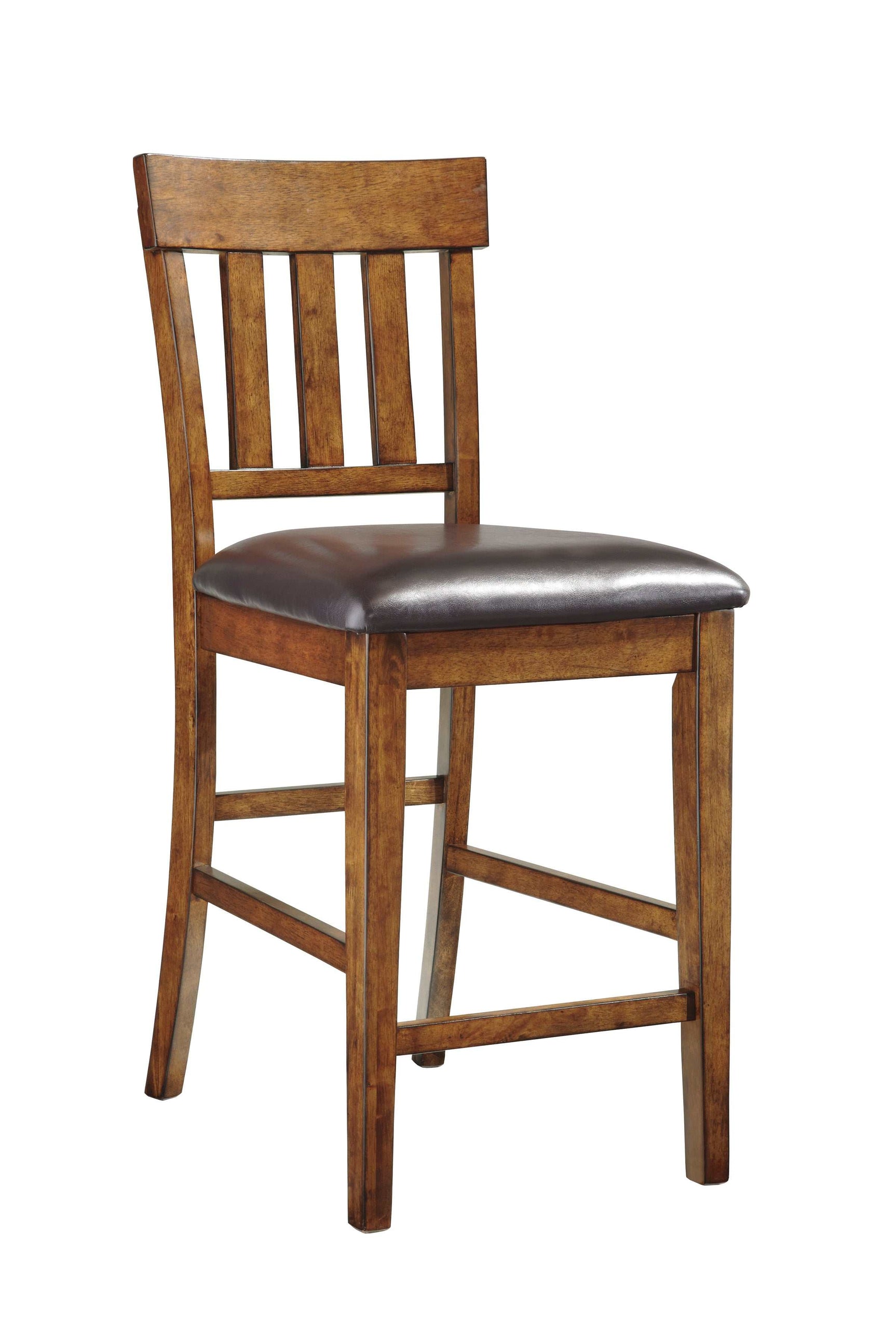 Ralene Medium Brown Bar Stool (Set of 2) - Ornate Home