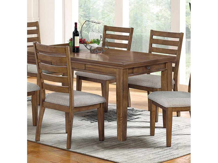 Rapidview Walnut/Light Gray Dining Table - Ornate Home