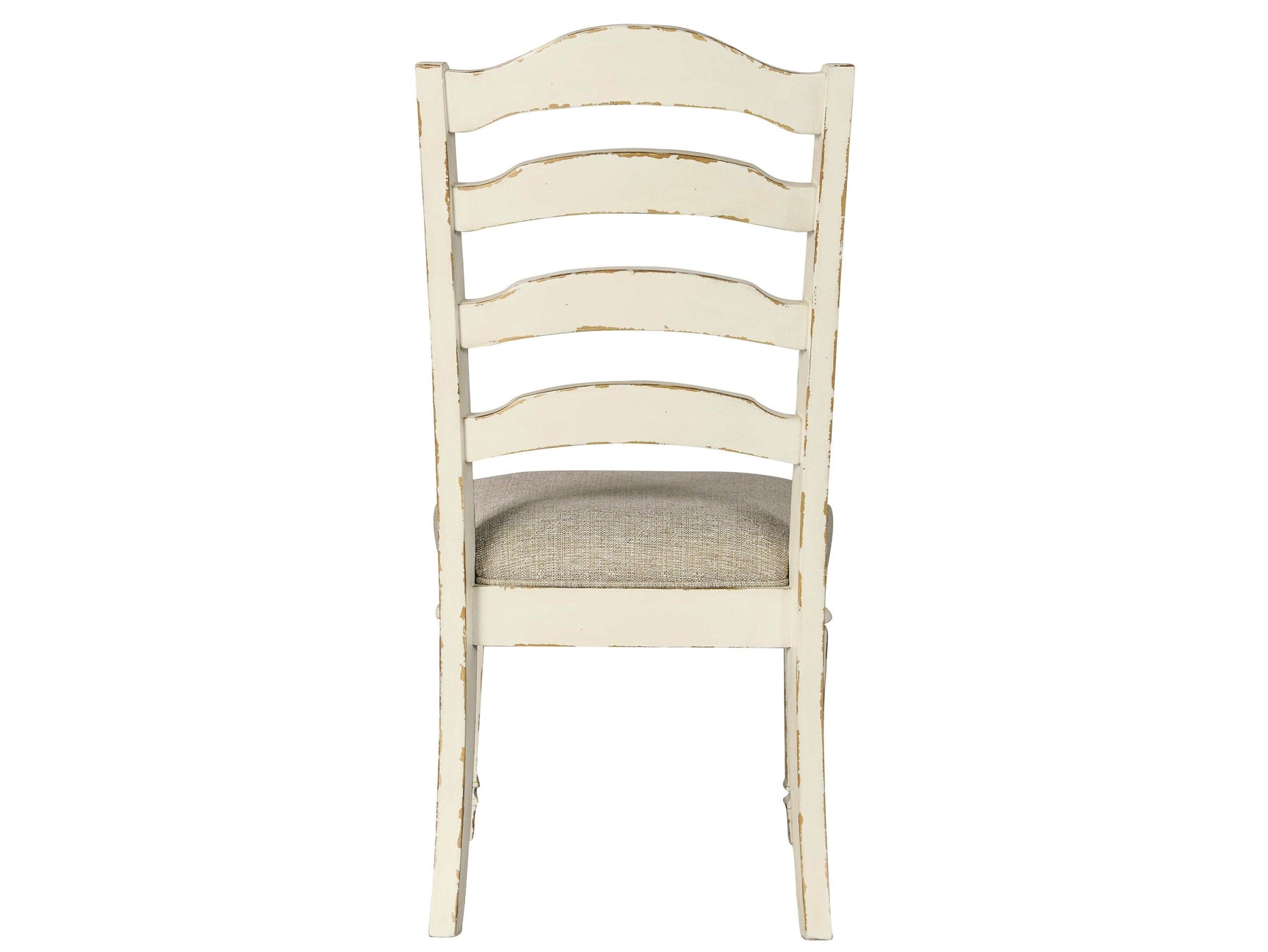 Realyn Chipped White Dining Chair (Set of 2) - Ornate Home