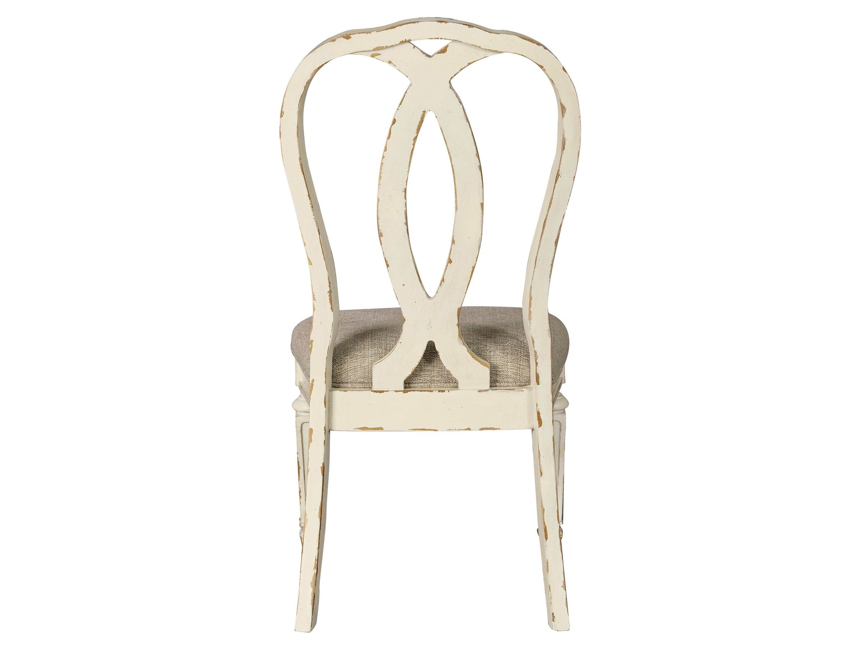 Realyn Chipped White Dining Chair (Set of 2) - Ornate Home