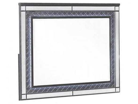 Refino Gray Mirror - Ornate Home