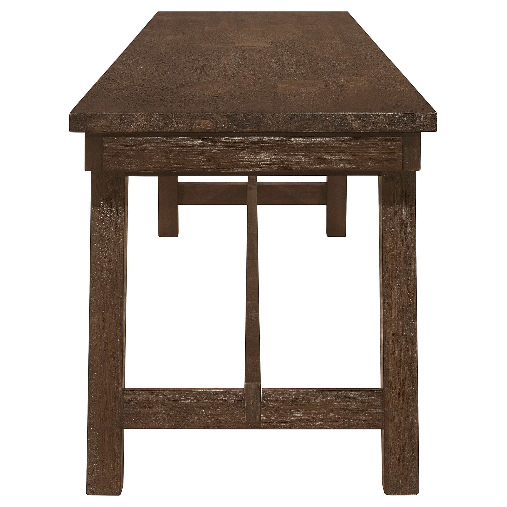 Reynolds Brown Oak 6 Pc Dining Set - Ornate Home