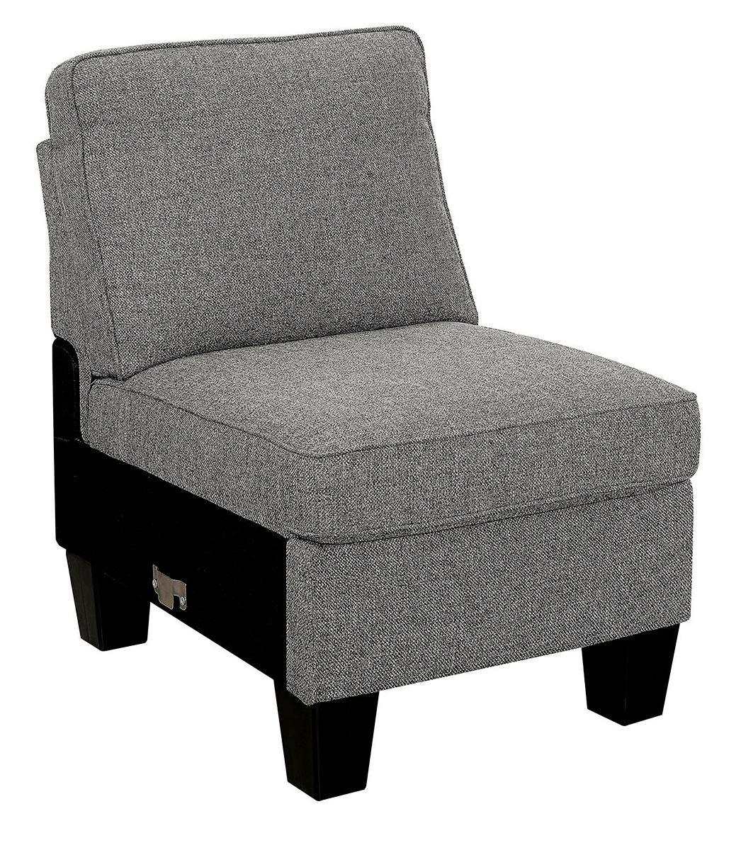 Rhian Gray Sectional L Shape Sofa - Ornate Home