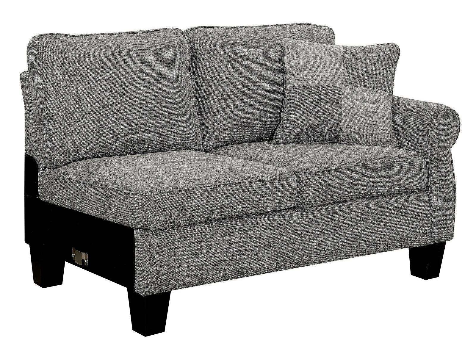 Rhian Gray Sectional L Shape Sofa - Ornate Home