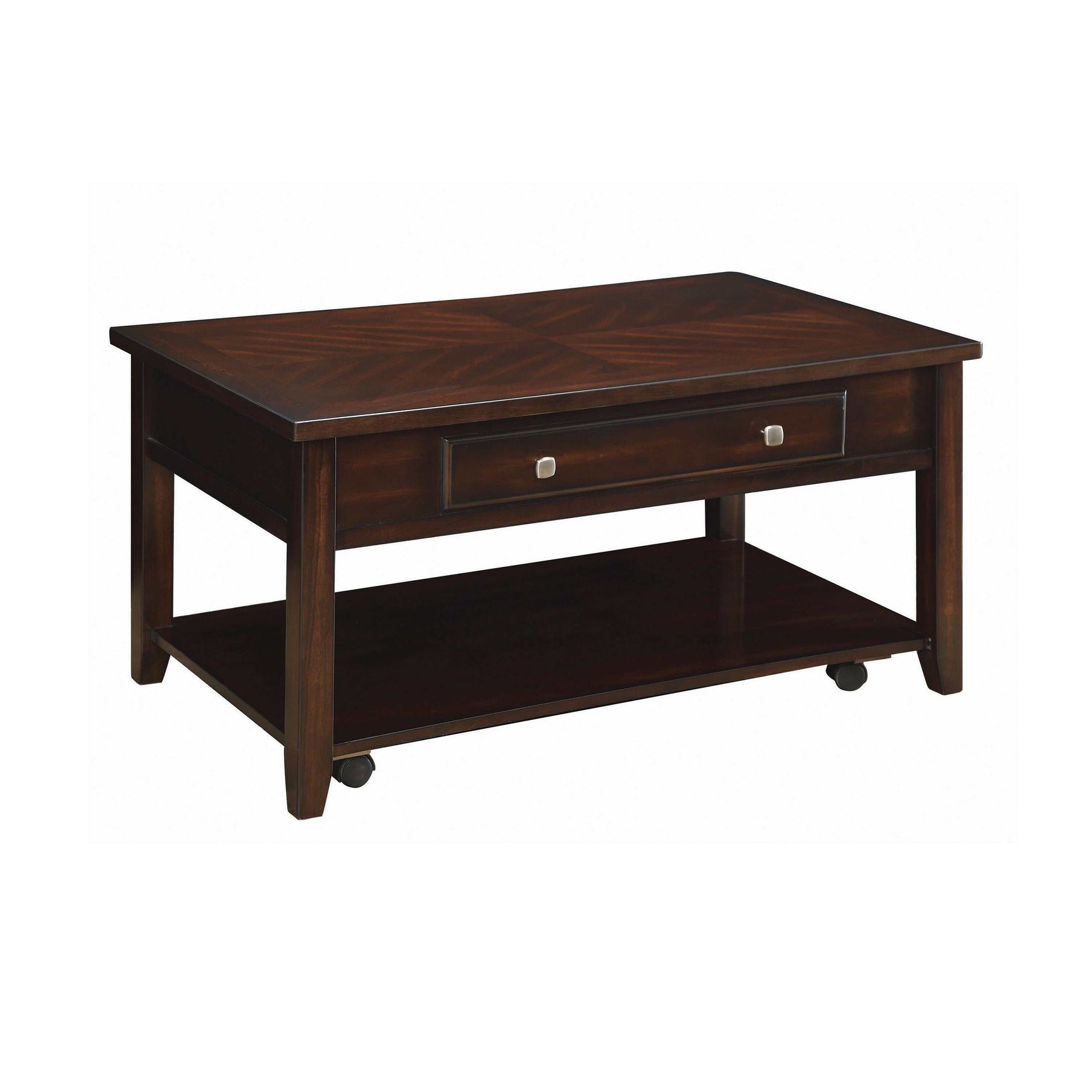 Rodric Walnut LiftTop Coffee Table - Ornate Home