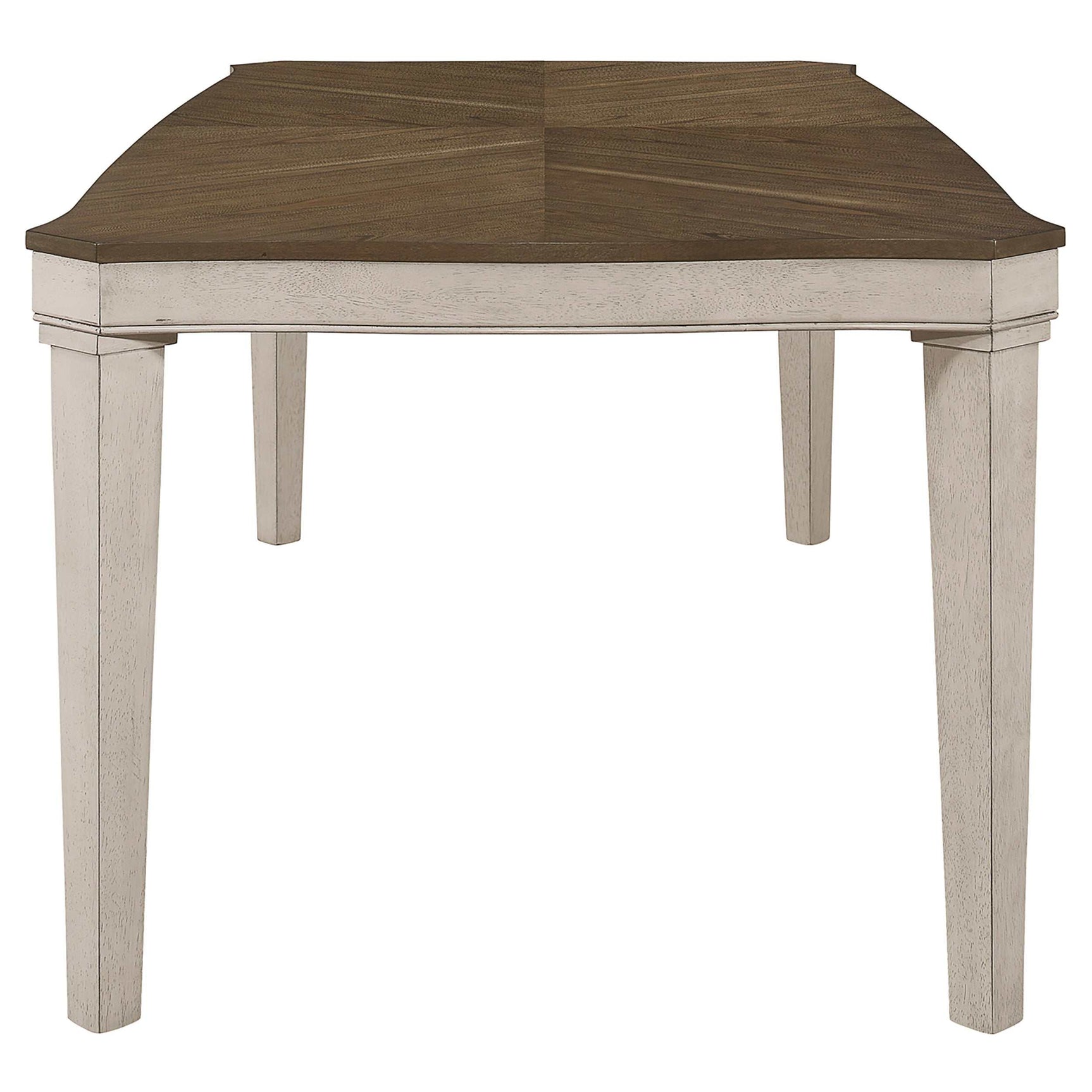 Ronnie Nutmeg / Rustic Cream Dining Table - Ornate Home