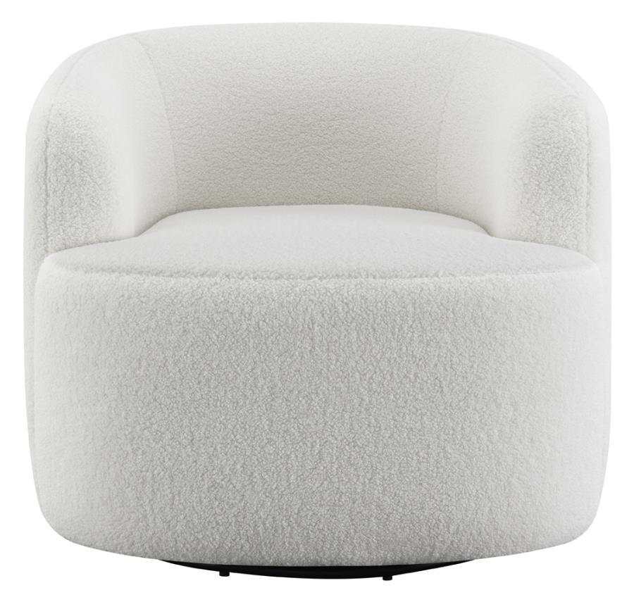 Rosaver White Accent Chair - Ornate Home