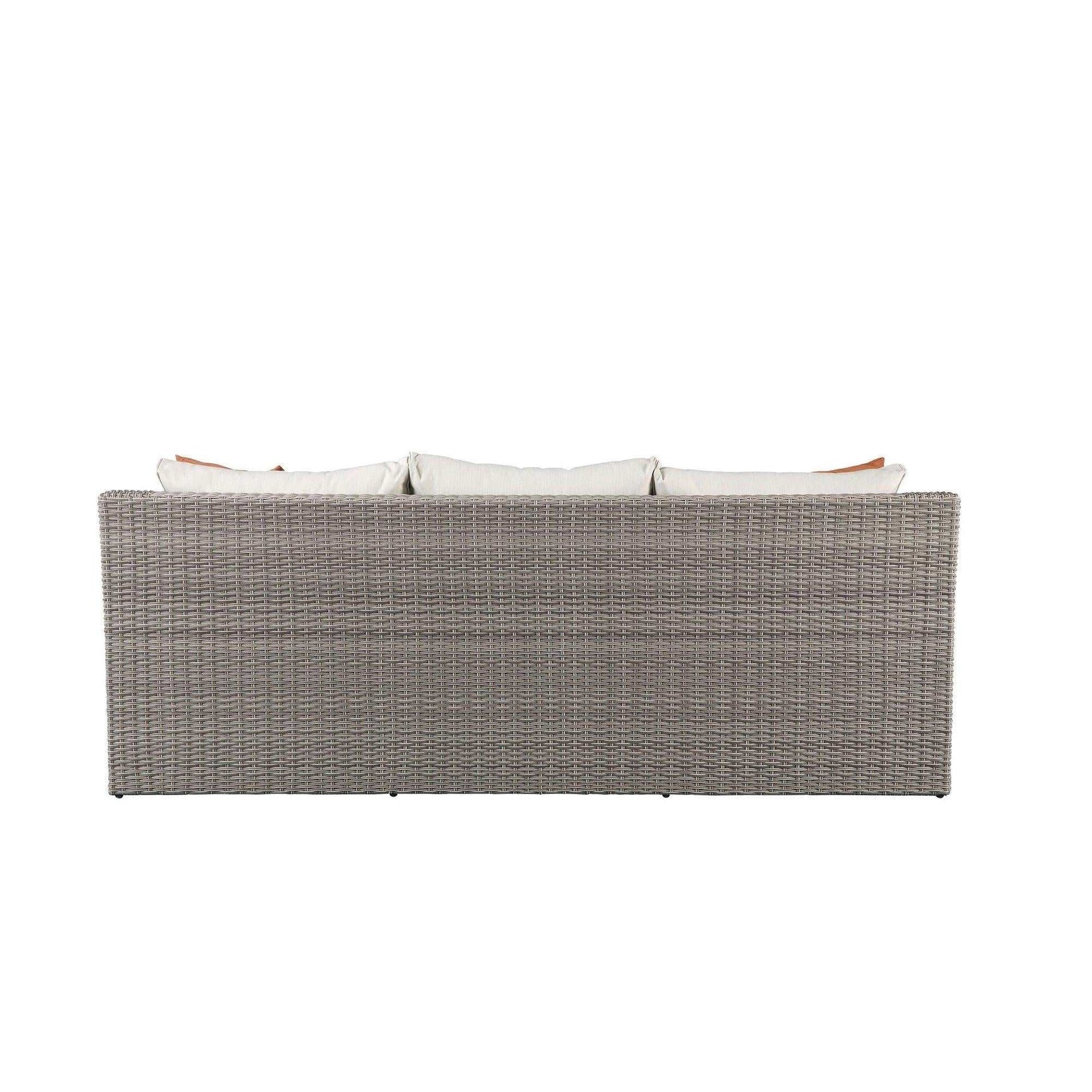 Salena Sectional Sofa w/ Hidden Lift Table & 2 Ottomans - Ornate Home