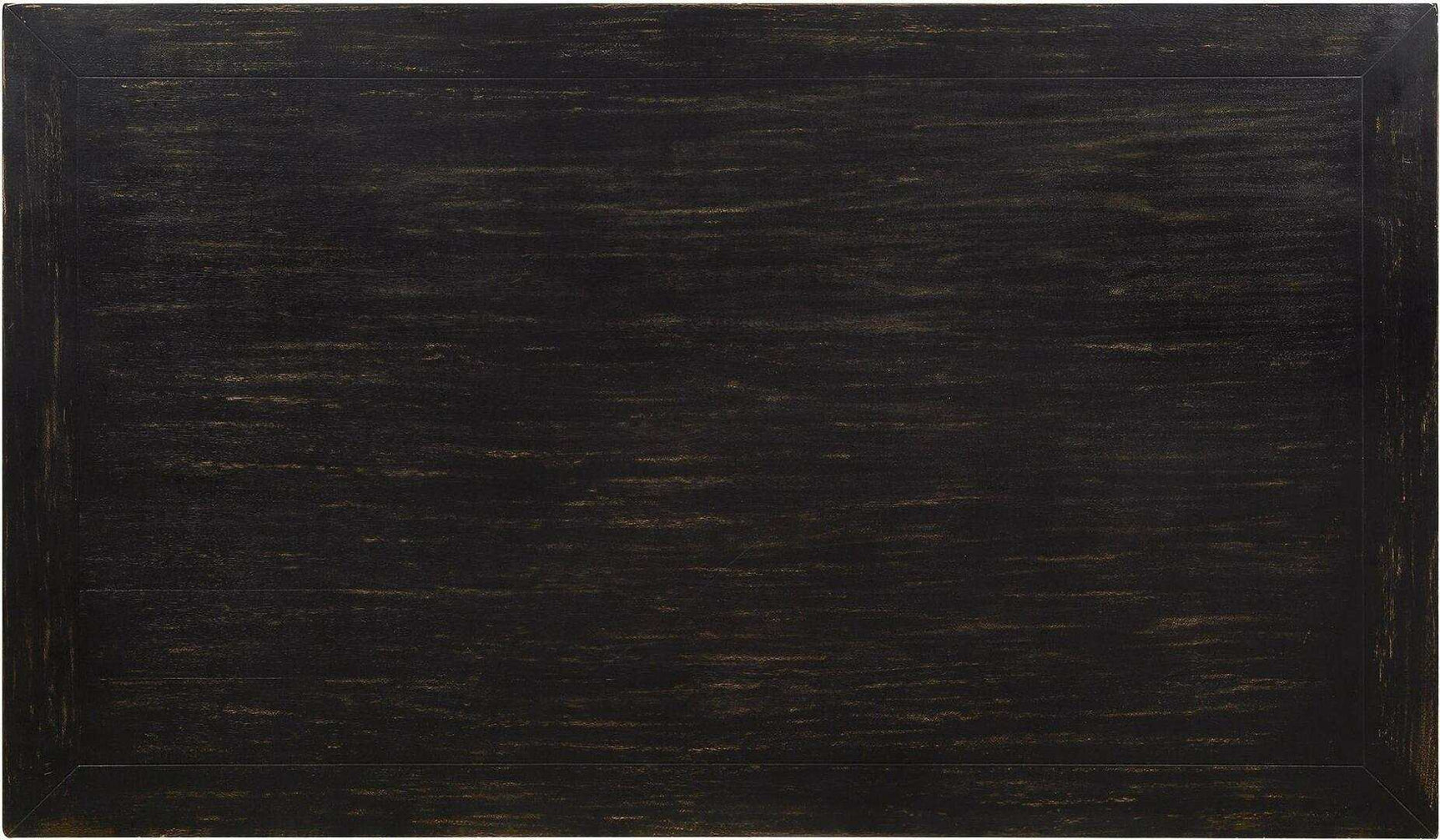 Sania III Black Rectangular Dining Table - Ornate Home