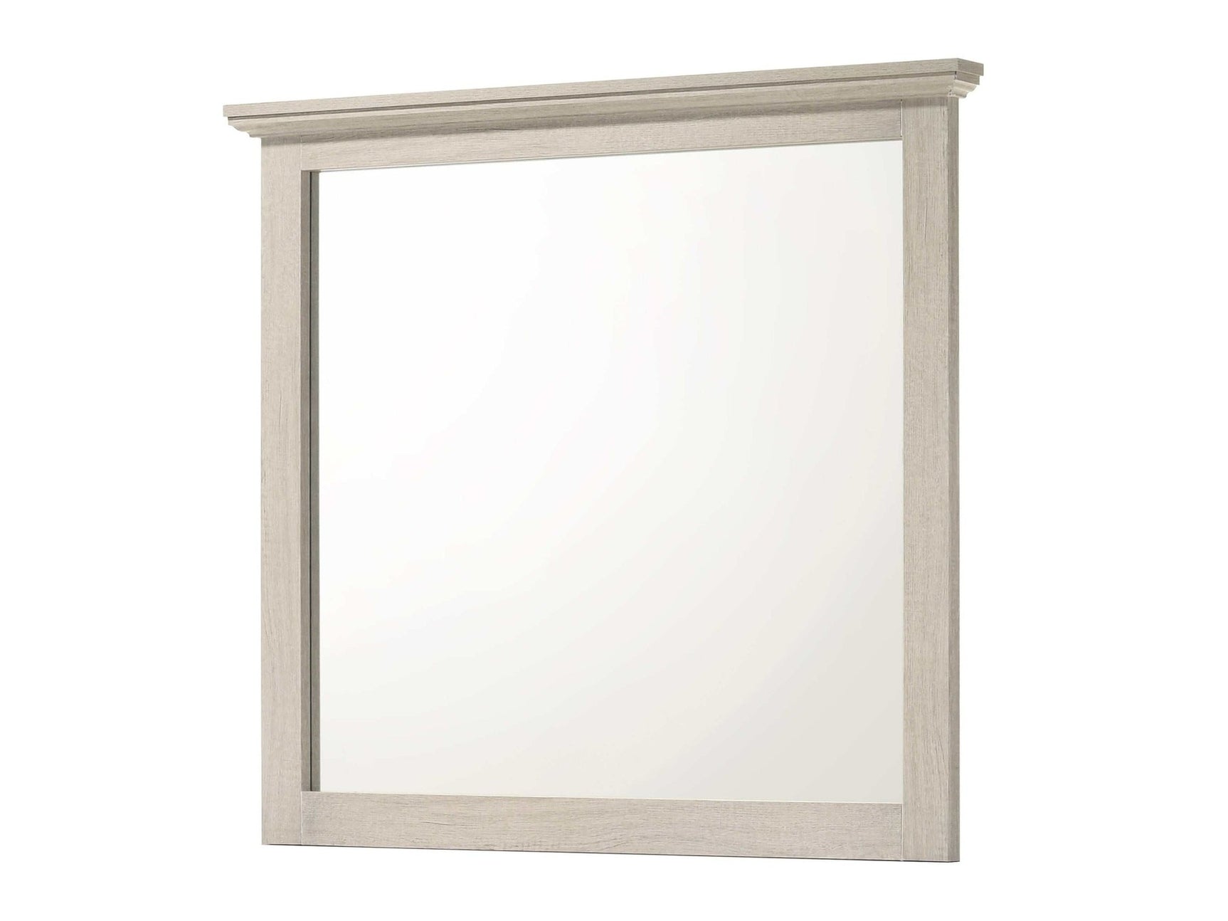 Sarter White Mirror - Ornate Home