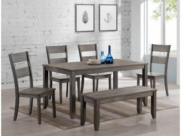 Sean Gray Melamine Side Chair (Set of 2) - Ornate Home