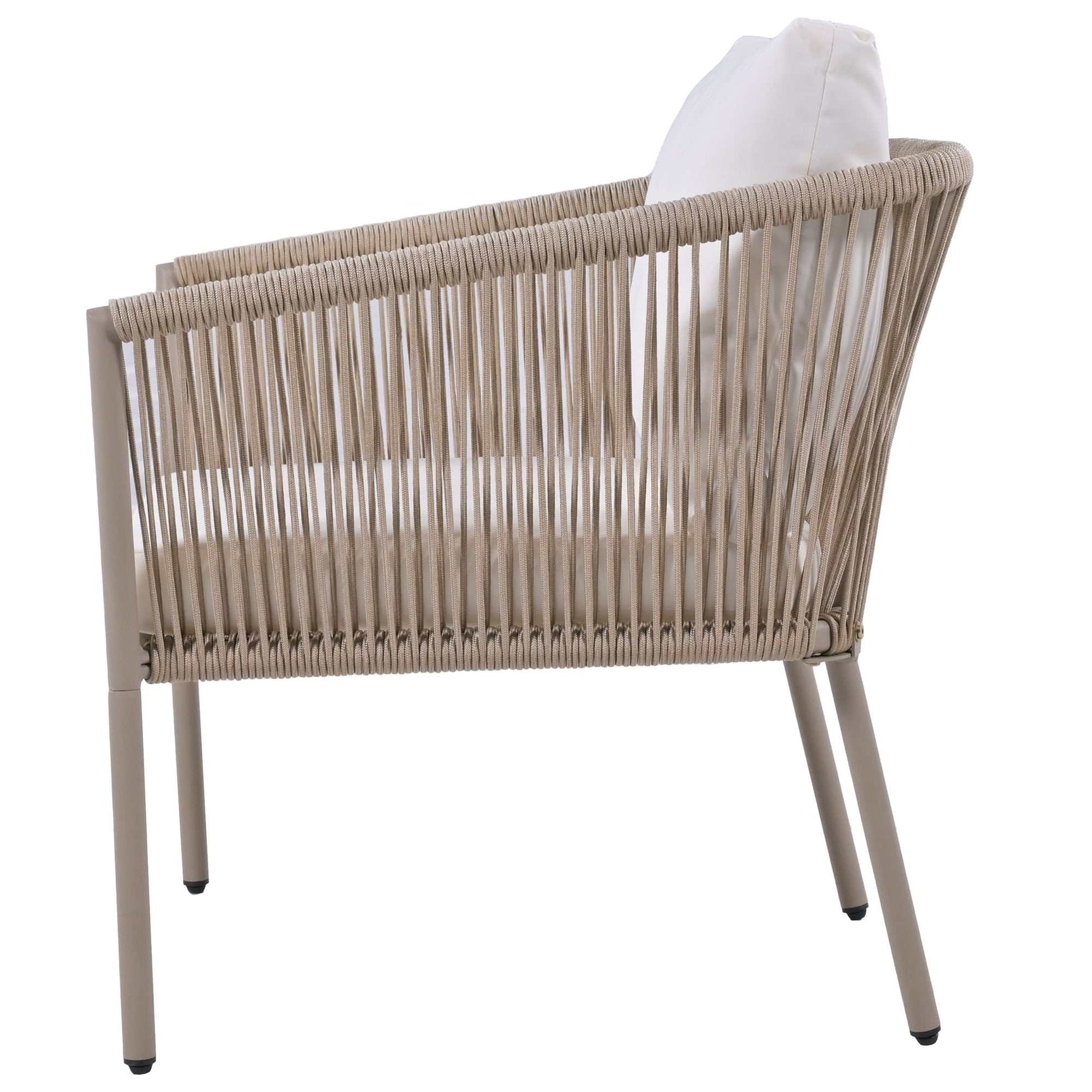 Sequoia Light Luxury Simple Style Outdoor Set Brown - Ornate Home