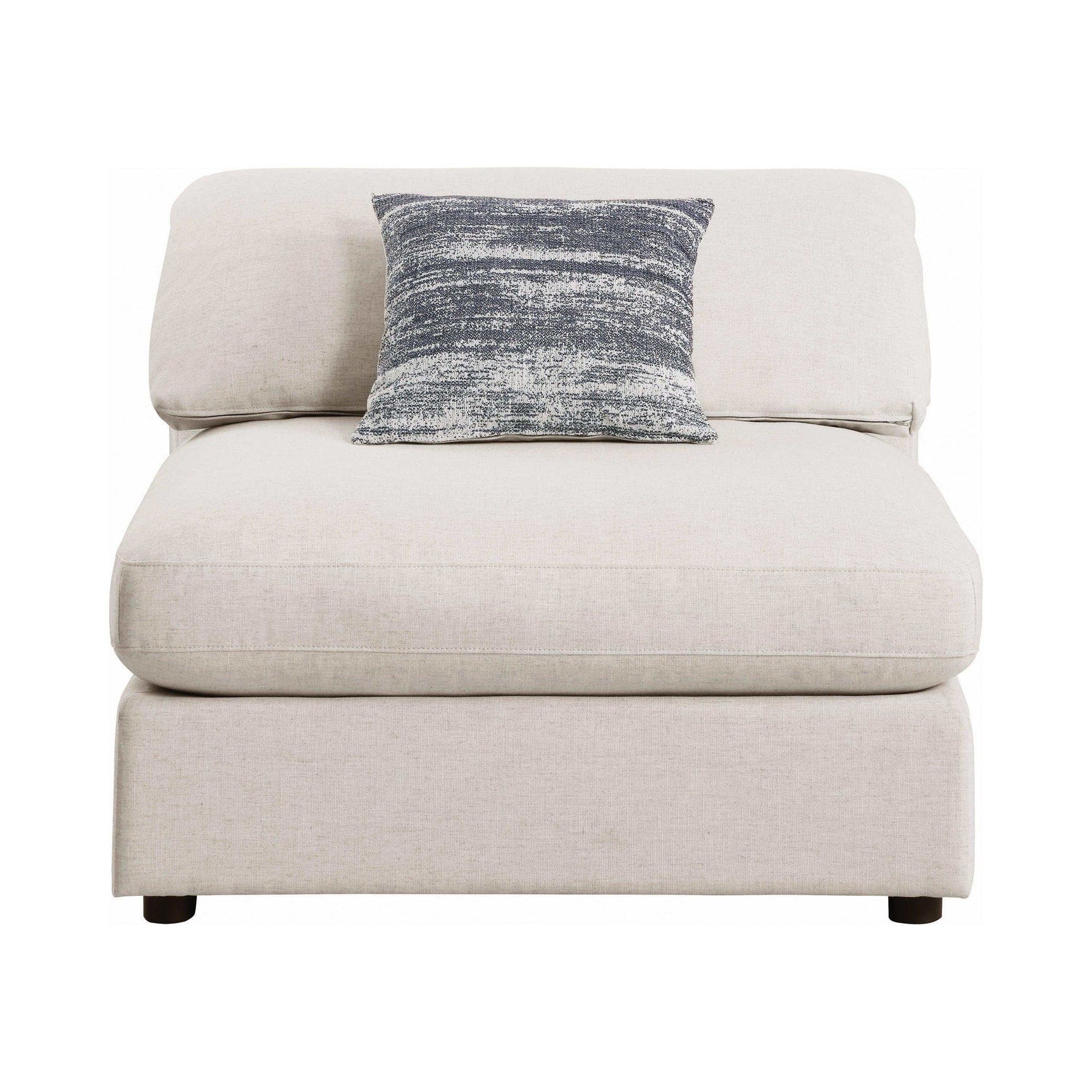 Serene Beige 4pc Modular L Shape Sectional - Ornate Home