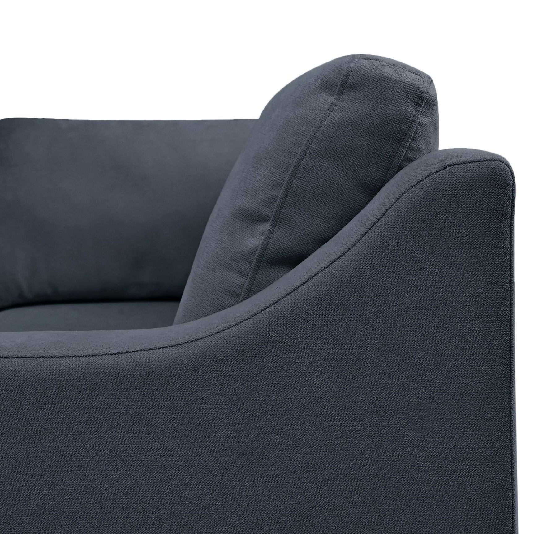 Shasta 3 Pieces Large Sectional Sofa Gray - Ornate Home