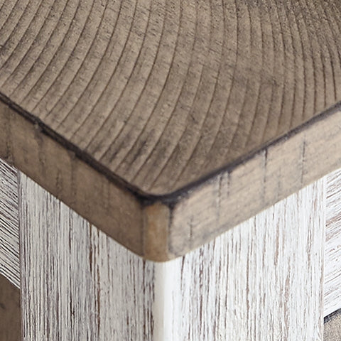 Skempton White/Light Brown Dining Table & Chairs (Set of 7) - Ornate Home