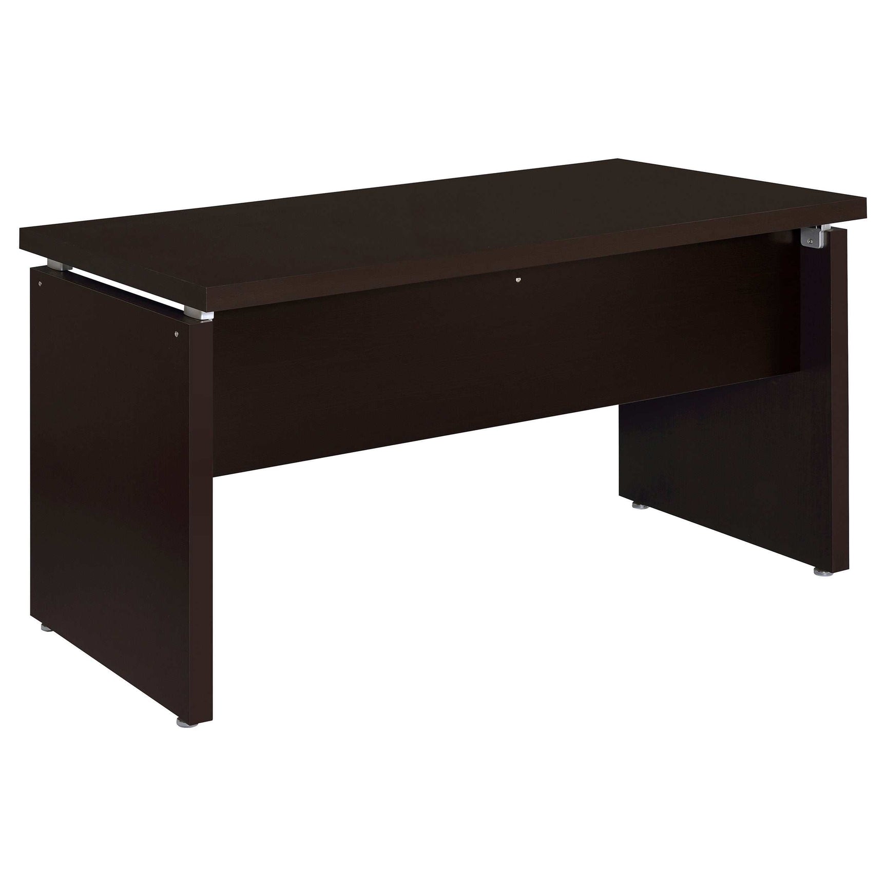Skylar Cappuccino L-Shape Desk - Ornate Home