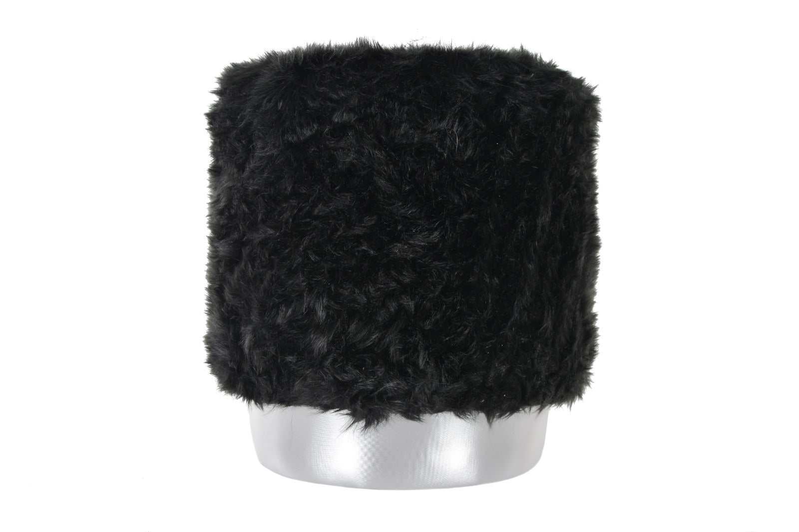 Small Accent Pouf Black - Ornate Home