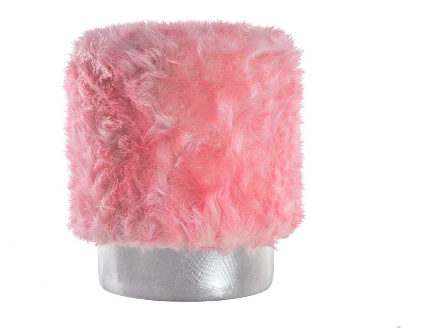 Small Accent Pouf Pink - Ornate Home