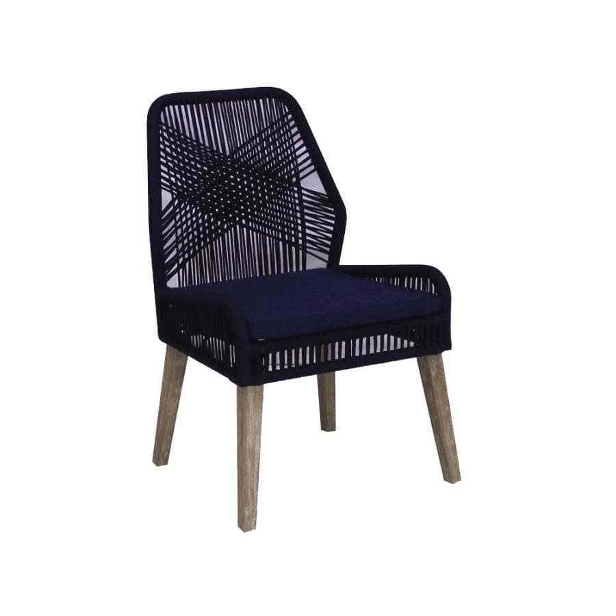 Sorrel Woven Back Outdoor Dining Chairs (Set of 2) - Ornate Home