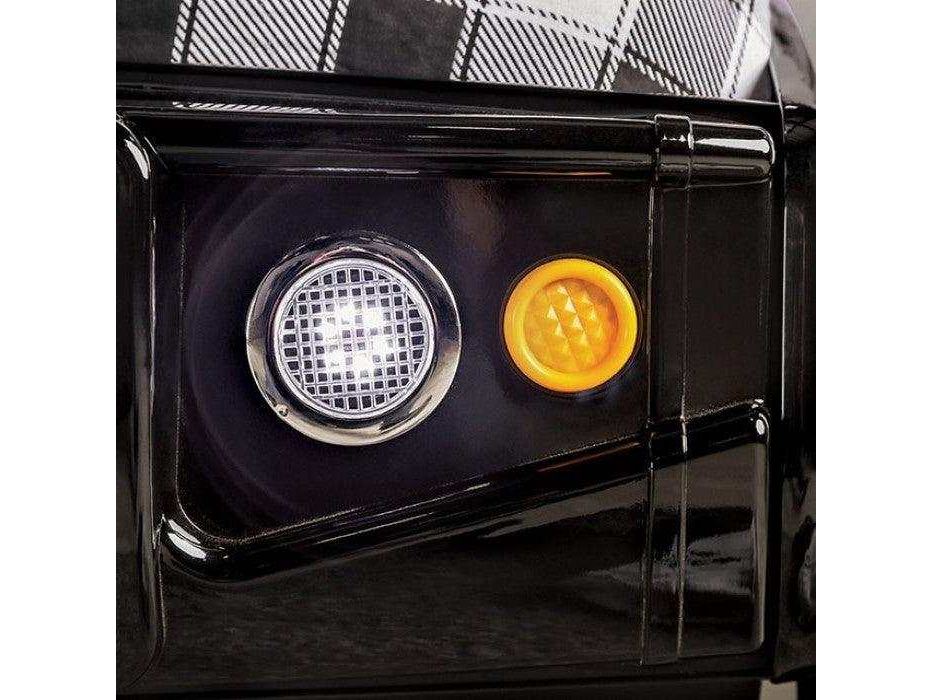 Speed Jump Black Off-Road Twin Car Bed w/ LED Headlights - Ornate Home