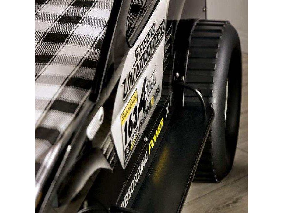 Speed Jump Black Off-Road Twin Car Bed w/ LED Headlights - Ornate Home